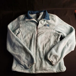 The North Face Fleece Full‎ Zip Jacket Blue Women’s Medium